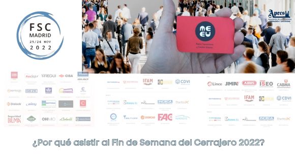 ¿Por qué asistir al Fin de Semana del Cerrajero 2022? 25 y 26 de noviembre