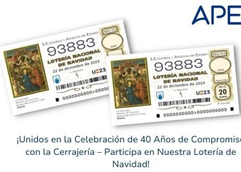loteria navidad Apecs 50 años de compromiso