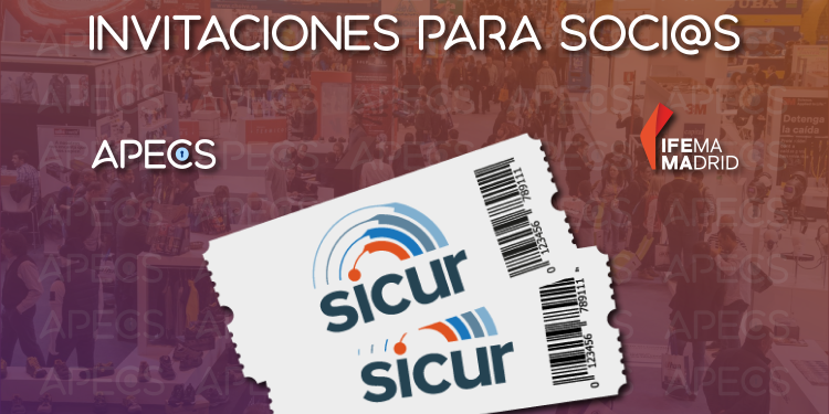 Invitaciones para soci@s en SICUR 2024