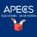 Elecciones de APECS el 28 de marzo